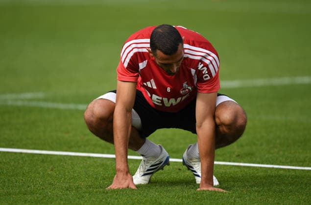 22.09.2026, xophax, Fussball 1.Bundesliga, 1.FC Koeln Training . Training in der Länderspielpause. Ellyes Skhiri ( 1.FC Köln ) Koeln