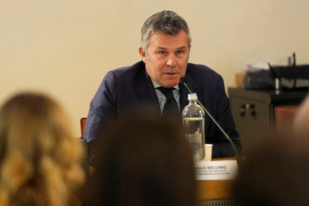 Paolo Bellino durante la Conferenza stampa di presentazione gara ciclistica Gran Piemonte 2026. Italy - News - September 22, 2026.  Copyright: xFabioxFerrari LaPressex