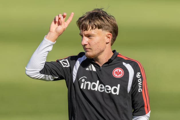 Training Eintracht Frankfurt Niko Ilicevic aus der U21, U 21 nimmt am Training teil. Training von Eintracht Frankfurt am 22. September 2026 im Deutsche Bank Park in Frankfurt am Main., Frankfurt am Main Hessen Deutschland Deutsche Bank Park