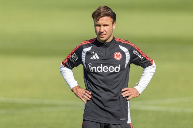 Training Eintracht Frankfurt Mario Götze (Eintracht Frankfurt, 27). Training von Eintracht Frankfurt am 22. September 2026 im Deutsche Bank Park in Frankfurt am Main., Frankfurt am Main Hessen Deutschland Deutsche Bank Park