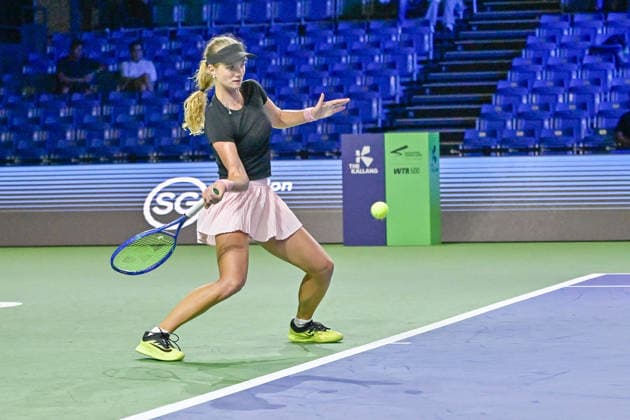 22nd September 2026; Kallang Tennis Hub, Singapore; WTA, Tennis Damen Tennis, Singapore Open Day 2; Tatiana Prozorova DavidxAsh