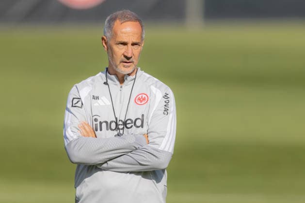 Training Eintracht Frankfurt Trainer Adi Hütter (Eintracht Frankfurt). Training von Eintracht Frankfurt am 22. September 2026 im Deutsche Bank Park in Frankfurt am Main., Frankfurt am Main Hessen Deutschland Deutsche Bank Park