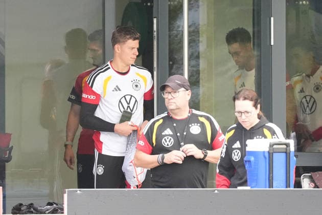 Finn Dahmen (Deutschland) - Herzo Base 22.09.2026: Deutsche Nationalmannschaft Nations League Vorbereitung, Home Ground, HerzoBase, World of Adidas, Herzogenaurach