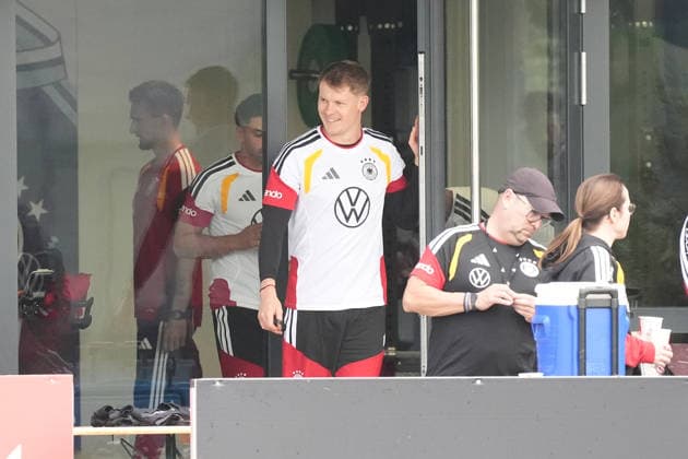 Torwart Goalie Alexander Nübel (Deutschland Germany) - Herzo Base 22.09.2026: Deutsche Nationalmannschaft Nations League Vorbereitung, Home Ground, HerzoBase, World of Adidas, Herzogenaurach