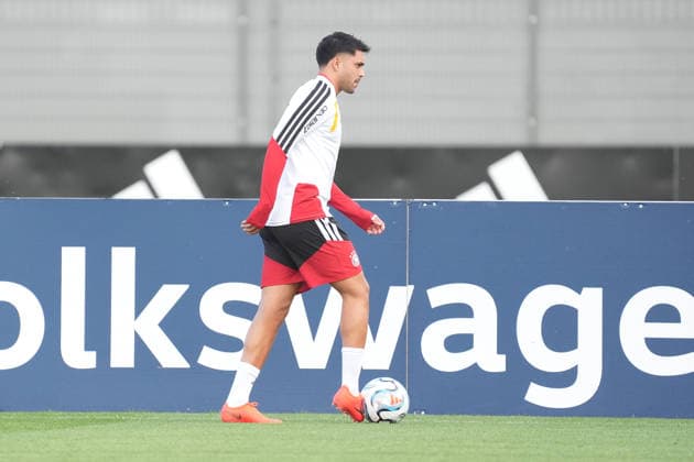Nadiem Amiri (Deutschland Germany) - Herzo Base 22.09.2026: Deutsche Nationalmannschaft Nations League Vorbereitung, Home Ground, HerzoBase, World of Adidas, Herzogenaurach