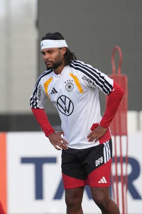 Serge Gnabry (Deutschland) - Herzo Base 22.09.2026: Deutsche Nationalmannschaft Nations League Vorbereitung, Home Ground, HerzoBase, World of Adidas, Herzogenaurach