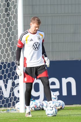 Torwart Goalie Alexander Nübel (Deutschland Germany) - Herzo Base 22.09.2026: Deutsche Nationalmannschaft Nations League Vorbereitung, Home Ground, HerzoBase, World of Adidas, Herzogenaurach