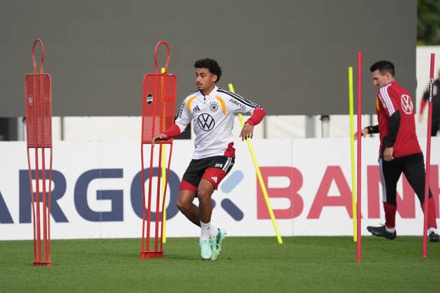 Nathaniel Brown (Deutschland Germany) - Herzo Base 22.09.2026: Deutsche Nationalmannschaft Nations League Vorbereitung, Home Ground, HerzoBase, World of Adidas, Herzogenaurach