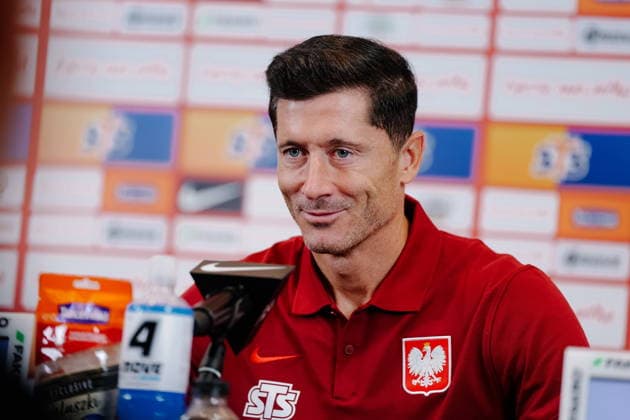 22.09.2026 WARSZAWA - DOUBLE TREE BY HILTON PILKA NOZNA (FOOTBALL) ZGRUPOWANIE REPREZENTACJI POLSKI KONFERENCJA PRASOWA REPREZENTACJI POLSKI NZ ROBERT LEWANDOWSKI FOTO LUKASZ GROCHALA CYFRASPORT NEWSPIX.PL --- newspix.pl 