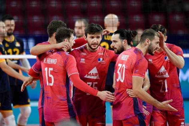 2026.09.22 Sofia siatkowka Mistrzostwa Europy w siatkowce mezczyzn Francja - Rumunia N z Foto Lukasz Laskowski PressFocus 2026.09.22 Sofia CEV Enel EuroVolley Men 2026 France vs Romania Credit: Lukasz Laskowski PressFocus NEWSPIX.PL --- newspix.pl 