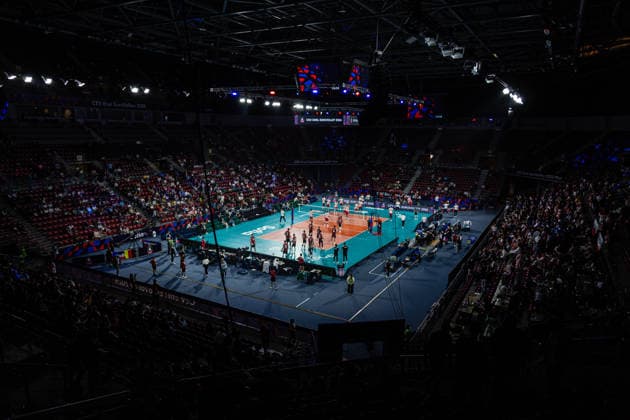 IPA88834610 - General view before the CEV Enel Eurovolley 2026 quarterfinal match between Poland and Germany—Arena 8888 in Sofia, Bulgaria, on September 22, 2026  Copyright: xIvanxSxIvanov IPAxSportx xx IPA88834610