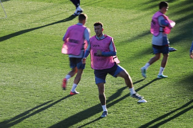 Croatia National Football Team: Press and Trainign Session Ivan Perisic of Croatia during the training sesion at HNK Rijeka stadium on September 22, 2026 in Rijeka, Croatia.  GoranxKovacic PIXSELL