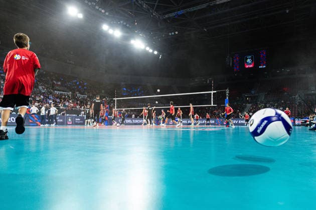 IPA88834614 - General view before the CEV Enel Eurovolley 2026 quarterfinal match between Poland and Germany—Arena 8888 in Sofia, Bulgaria, on September 22, 2026  Copyright: xIvanxSxIvanov IPAxSportx xx IPA88834614