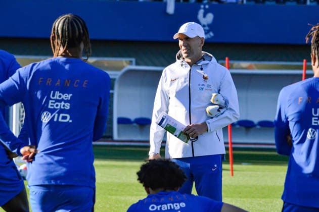 FOOTBALL : Entrainement de l™Equipe de France - 22 09 2026 ZinÃ dine Zidane (France) ClairefontaineFrance  Copyright: xBaptistexAutissierx