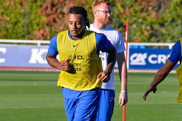 FOOTBALL : Entrainement de l™Equipe de France - 22 09 2026 Jules Kounde (France) ClairefontaineFrance  Copyright: xBaptistexAutissierx
