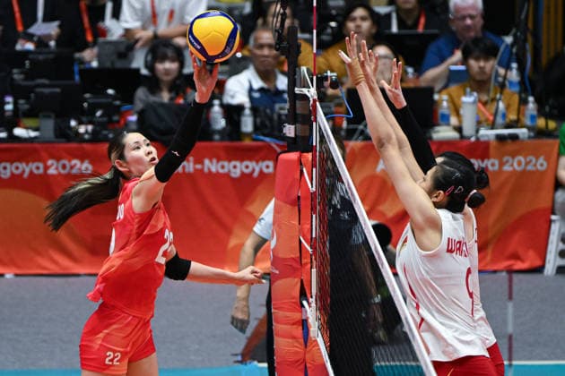 Japan v China - Asian Games KOMAKI, JAPAN - SEPTEMBER 22: Kitamado Ayane of Japan competes during the Volleyball Women s Final between Japan and China on day three of the 20th Asian Games Aichi-Nagoya at Park Arena Komaki on September 22, 2026 in Komaki, Aichi, Japan. Stringer Anadolu Komaki Japan. Editorial use only. Please get in touch for any other usage.  Copyright: x2026xAnadoluxStringerx