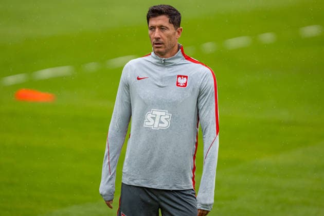Robert Lewandowski seen during the Poland national team, Nationalteam training session on the second day of the team™s training camp ahead of the upcoming UEFA Nations League matches (Kazimierz Koper Ball Raw Images) Warszawa KS Zwar Poland Copyright: xKazimierzxKoperx KAZ_PZPN_DAY2-71