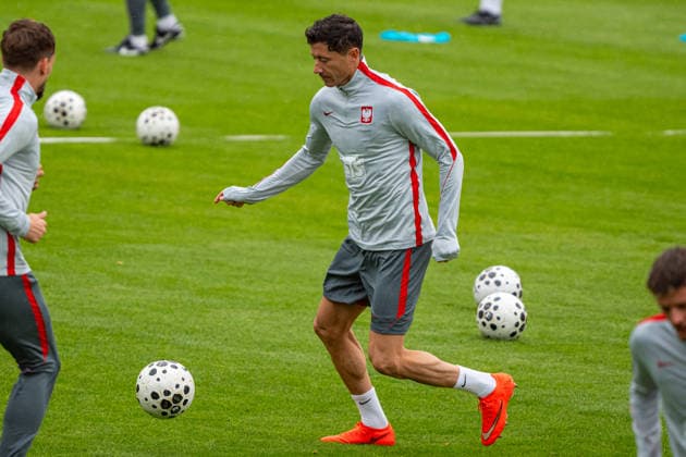 Robert Lewandowski seen during the Poland national team, Nationalteam training session on the second day of the team™s training camp ahead of the upcoming UEFA Nations League matches (Kazimierz Koper Ball Raw Images) Warszawa KS Zwar Poland Copyright: xKazimierzxKoperx KAZ_PZPN_DAY2-73