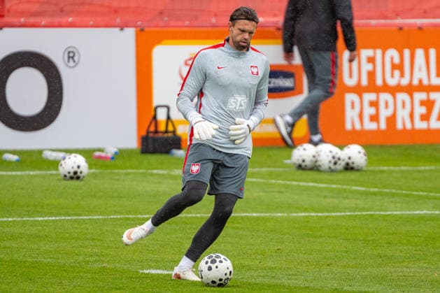 Bartlomiej Dragowski seen during the Poland national team, Nationalteam training session on the second day of the team™s training camp ahead of the upcoming UEFA Nations League matches (Kazimierz Koper Ball Raw Images) Warszawa KS Zwar Poland Copyright: xKazimierzxKoperx KAZ_PZPN_DAY2-74
