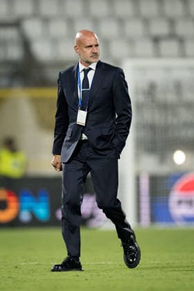 260922 Coach David Sassarini of Inter after the Women s Champions League football match between Inter and Häcken on September 22, 2026 in Monza. Photo: Carl Sandin BILDBYRAN kod CS CS0982 fotboll football soccer fotball uefa womens champions league inter häcken dam bbeng fotboll football soccer fotball uefa womens champions league inter häcken dam bbeng Copyright: CARLxSANDIN BB260922CS093