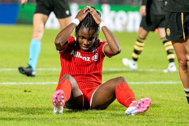Fussball: UEFA Womens Champions League, 1. Spieltag, FC Bayern München Frauen - Manchester City Womens Football Club am 22.09.2026 in München (Sportpark Unterhaching), Deutschland, Saison 2026 2027: Edna Imade (FC Bayern München, 29) München Sportpark Unterhaching Deutschland Copyright: xPhilippxImhofx