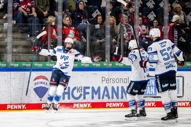 22.09.2026 - Eishockey - Saison 2026 2027 - Penny DEL - Nürnberg Ice Tigers Icetigers - Adler Mannheim - ThHa - xthxhax - Torjubel, Freude, Jubel Max Calce (39, Adler Mannheim ) Alexander Ehl (28, Adler Mannheim ) Nicolas Mattinen (52, Adler Mannheim )