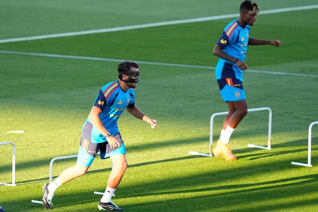 September 22, 2026, Las Rozas, Madrid, Spain: Eric Garcia during the training session of Spain Team ahead of the UEFA Nations League 2026 27 matches against England, Croatia and Czech Republic at Ciudad del Futbol on September 22, 2026, in Las Rozas, Madrid, Spain. Training Session Of Spain Team - UEFA Nations League 26 27  - ZUMAa181 20260922_zaa_a181_020 Copyright: xDennisxAgyemanx