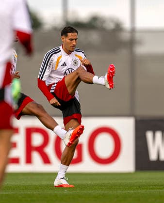 22.09.2026, Fussball DFB-Nationalmannschaft Deutschland, Trainingslager in Herzogenaurach, im Homeground bei ADIDAS, vor den UEFA Nations League Spielen, Younes Ebnoutalib (Deutschland)