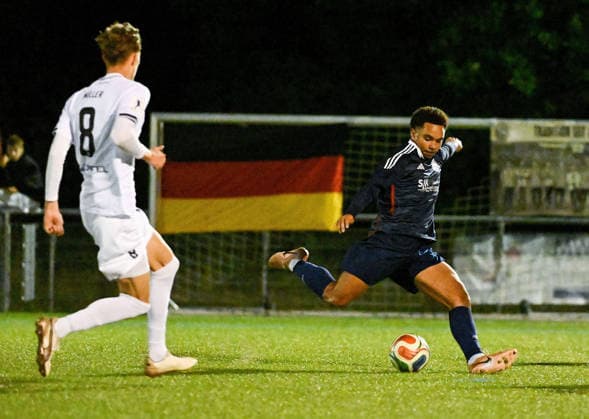 22.09.2026, xpsx, Fussball Hessenpokal Achtelfinale, Germania Doernigheim - TSV Steinbach Haiger v.l. Maintal Hessen Deutschland (DEU)