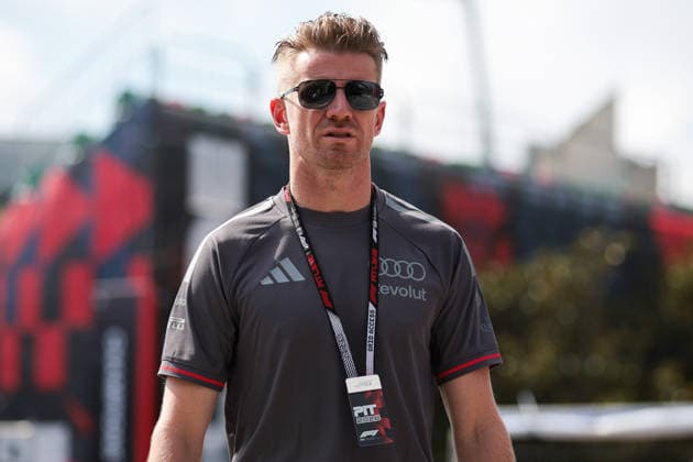 F1 - AZERBAIJAIN GRAND PRIX 2026 HULKENBERG Nico (ger), Audi F1 Team R26, portrait during the 2026 Formula 1 Azerbaijan Grand Prix, 15th round of the 2026 Formula One World Championship, WM, Weltmeisterschaft from September 24 to 26, 2026 on the Baku City Circuit, in Baku, Azerbaijan - BakuAzerbaijan  Copyright: xEricxAlonsox