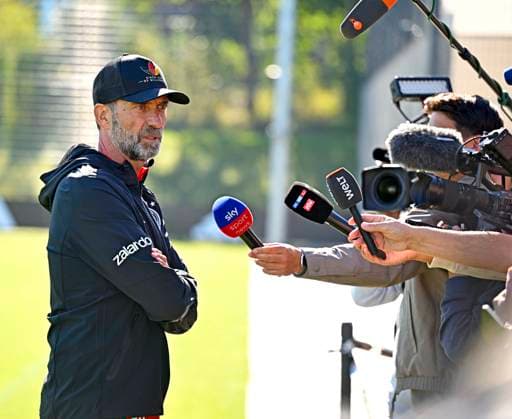 23.09.2026, Fussball DFB-Nationalmannschaft Deutschland, Trainingslager in Herzogenaurach, im Homeground bei ADIDAS, vor den UEFA Nations League Spielen, Trainer Jürgen Klopp (Deutschland) beim Interview