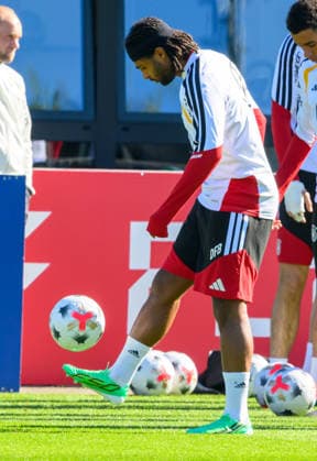 23.09.2026 - Fussball - DFB Deutscher Fussball Bund - Nationalmannschaft Nationalteam Deutschland - Training - - xwoxzix - Serge Gnabry ( , Deutschland )