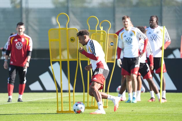 Bambase Conte (Deutschland) - Herzo Base 23.09.2026: Deutsche Nationalmannschaft Nations League Abschlusstraining Home Ground, HerzoBase, World of Adidas, Herzogenaurach