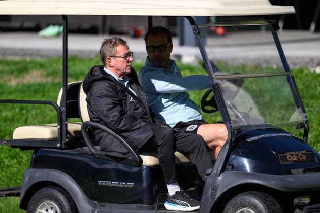 SOCCER - NL, AUT vs ISR WINDISCHGARSTEN,AUSTRIA,23.SEP.26 - SOCCER - UEFA Nations League, group stage, OEFB international match, Länderspiel, Nationalmannschaft Austria vs Israel, preview, training team AUT. Image shows head coach Ralf Rangnick (AUT).  GEPAxpictures xChristianxMoser