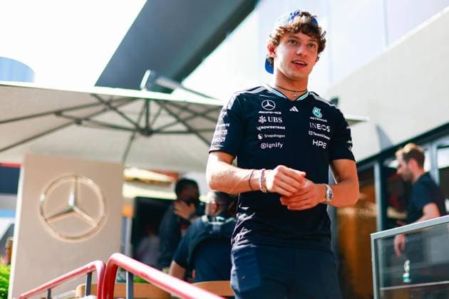 KIMI ANTONELLI Andrea (ita), Mercedes AMG F1 Team W16, portrait F1 GP 15 Baku 2026 F1 GP 15 Baku 2026 NORRIS Lando (gbr), McLaren F1 Team MCL40, portrait F1 GP 15 Baku 2026 Azerbaijan