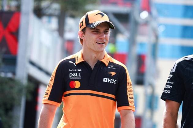 PIASTRI Oscar (aus), McLaren F1 Team MCL40, portrait F1 GP 15 Baku 2026 F1 GP 15 Baku 2026 NORRIS Lando (gbr), McLaren F1 Team MCL40, portrait F1 GP 15 Baku 2026 Azerbaijan
