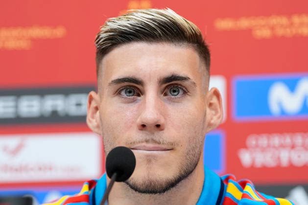 September 23, 2026, Las Rozas, Madrid, Spain: Roberto Fernandez attends his press conference, PK, Pressekonferenz ahead of the UEFA Nations League 2026 27 matches against Croatia, England and Czech Republic on September 23, 2026, in Las Rozas, Madrid, Spain. Las Rozas Spain - ZUMAa181 20260923_zaa_a181_014 Copyright: xDennisxAgyemanx