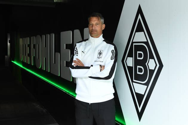 Vorstellung von Alexander Blessin als neuer Cheftrainer von Borussia Mönchengladbach am 23.09.2026 im ista-Borussia-Park in Mönchengladbach Alexander Blessin ( Trainer Cheftrainer Mönchengladbach )