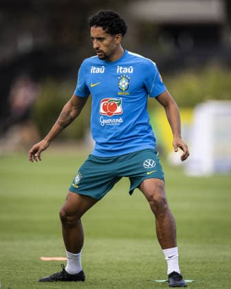 BRISBANE, AUSTRALIA, SEPTEMBER 23: Marquinhos of Brazil during a Brazilian national team, Nationalteam (Seleção Brasileira) training session at the Ballymore Stadium Annex in Brisbane, Australia. (Photo by Ricardo Noigueira Sports Press Photo) Copyright: xRicardoxNogueira SportsxPressxPhotox Sportspressphoto_SPR237553