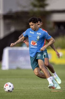 BRISBANE, AUSTRALIA, SEPTEMBER 23: Gabriel Bontempo of Brazil during a Brazilian national team, Nationalteam (Seleção Brasileira) training session at the Ballymore Stadium Annex in Brisbane, Australia. (Photo by Ricardo Noigueira Sports Press Photo) Copyright: xRicardoxNogueira SportsxPressxPhotox Sportspressphoto_SPR237557
