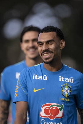 BRISBANE, AUSTRALIA, SEPTEMBER 23: Matheuzinho of Brazil during a Brazilian national team, Nationalteam (Seleção Brasileira) training session at the Ballymore Stadium Annex in Brisbane, Australia. (Photo by Ricardo Noigueira Sports Press Photo) Copyright: xRicardoxNogueira SportsxPressxPhotox Sportspressphoto_SPR237565