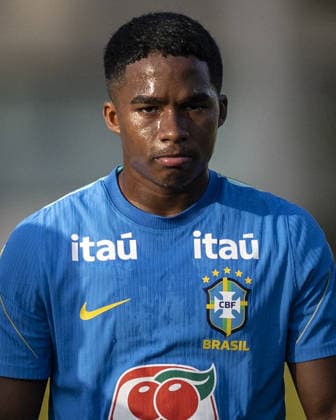 BRISBANE, AUSTRALIA, SEPTEMBER 23: Endrick of Brazil during a Brazilian national team, Nationalteam (Seleção Brasileira) training session at the Ballymore Stadium Annex in Brisbane, Australia. (Photo by Ricardo Noigueira Sports Press Photo) Copyright: xRicardoxNogueira SportsxPressxPhotox Sportspressphoto_SPR237573