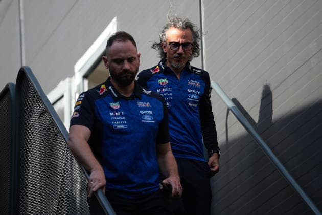 F1 - AZERBAIJAIN GRAND PRIX 2026 MEKIES Laurent (fra), CEO & Team Principal at Red Bull Racing during the 2026 Formula 1 Azerbaijan Grand Prix, 15th round of the 2026 Formula One World Championship, WM, Weltmeisterschaft from September 24 to 26, 2026 on the Baku City Circuit, in Baku, Azerbaijan - BakuAzerbaijan  Copyright: xEricxAlonsox