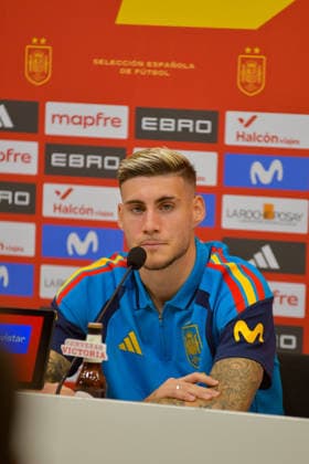 ESP: press conference, PK, Pressekonferenz Roberto Fernandez Roberto Fernandez of Spanish national football team attends his press conference, PK, Pressekonferenz ahead of the UEFA Nations League 2026 27 matches against Croatia, England and Czech Republic on September 23, 2026, in Las Rozas, Madrid, Spain. Copyright: xAgenciaxLOFx