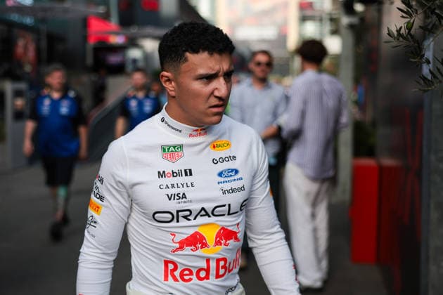 F1 - AZERBAIJAIN GRAND PRIX 2026 HADJAR Isack (fra), Red Bull Racing Ford RB22, portrait during the 2026 Formula 1 Azerbaijan Grand Prix, 15th round of the 2026 Formula One World Championship, WM, Weltmeisterschaft from September 24 to 26, 2026 on the Baku City Circuit, in Baku, Azerbaijan - BakuAzerbaijan  Copyright: xEricxAlonsox