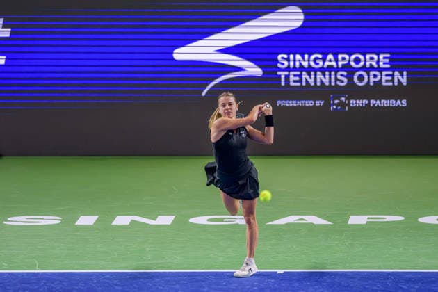 RECORD DATE NOT STATED 23rd September 2026; Kallang Tennis Hub, Singapore; WTA, Tennis Damen Tennis, Singapore Open Day 3; Maja Chwalinska, Poland DavidxAsh