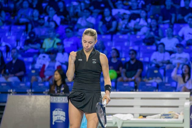RECORD DATE NOT STATED 23rd September 2026; Kallang Tennis Hub, Singapore; WTA, Tennis Damen Tennis, Singapore Open Day 3; Maja Chwalinska, Poland DavidxAsh