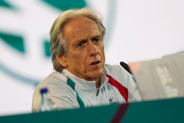 Lisbon, Portugal - September 23: Portugal s head coach Jorge Jesus (Portugal) during the press conference, PK, Pressekonferenz before the UEFA Nations League 2026 27 League Phase Matchday 1 match between Portugal and Wales at Estadio Jose Alvalade in Lisbon, Portugal Copyright: HMBxMedia JoaquimxFerreira