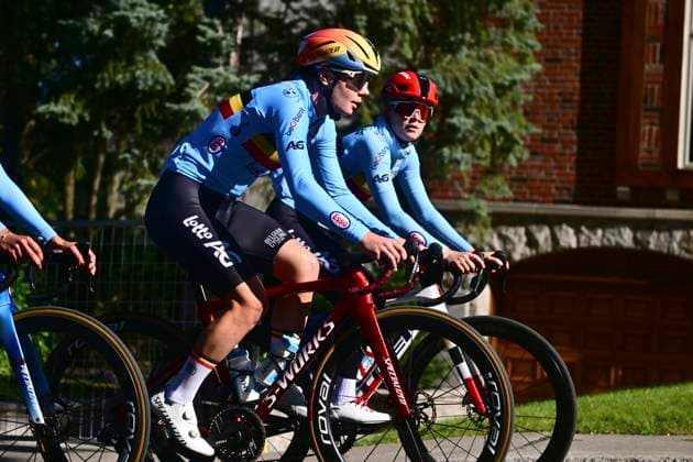 UCI 2026 Road World Championship, WM, Weltmeisterschaft Montreal 23 09 2026 MONTREAL, CANADA - SEPTEMBER 23 : Kopecky Lotte (BEL) pictured during the reconnaissance of the UCI Road World Championships circuit in Montreal on September 23, 2026 in Montreal, Canada, 23 09 2026 Montreal Canada  Copyright: xPeterxDexVoechtx