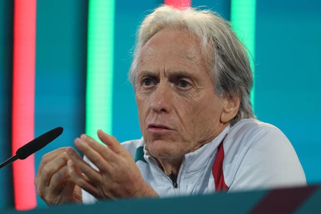 Lisbon, Portugal - September 23: Portugal s head coach Jorge Jesus (Portugal) during the press conference, PK, Pressekonferenz before the UEFA Nations League 2026 27 League Phase Matchday 1 match between Portugal and Wales at Estadio Jose Alvalade in Lisbon, Portugal Copyright: HMBxMedia JoaquimxFerreira